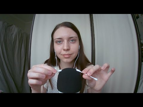 ASMR| Ear sticks & mouth sounds| Ушные палочки & звуки рта🤤
