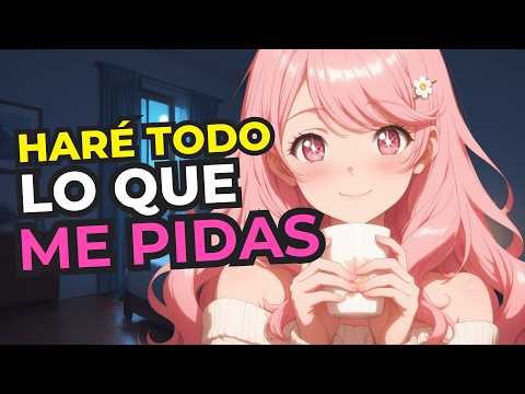 tu NOVIA te MIMA porque estás muy cansado en la noche | #ASMRROLEPLAY