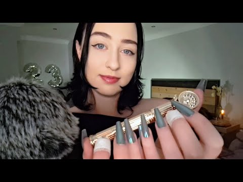 asmr no talking :) makeup tapping & scratching