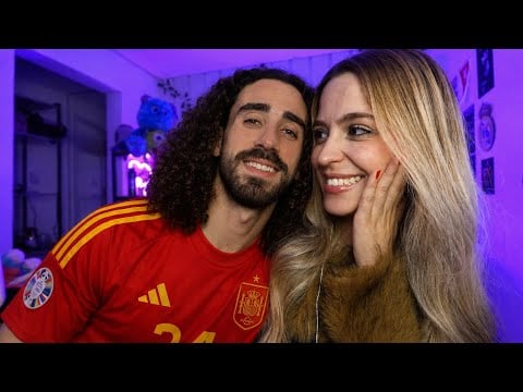 ASMR CONTANDO A HISTORIA DO CUCURELLA ⚽️🇪🇸