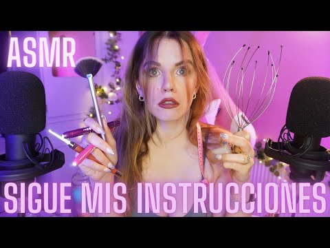 ASMR SIGUE MIS INSTRUCCIONES (muy raro)