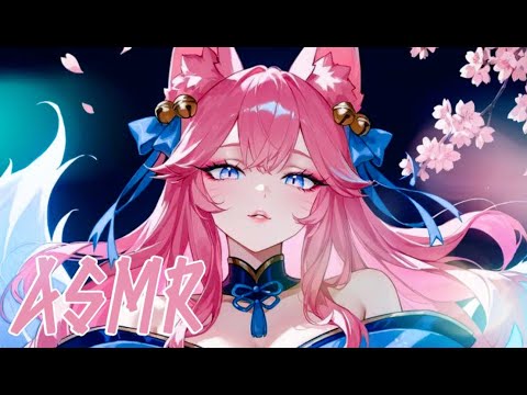 АСМР 🌸разговоры про игры и тап тап, близко-близко🌸 asmr russian whisper~