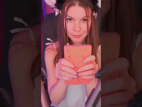 Soft sponges 🧽 #асмр #asmr #visualasmr #shorts