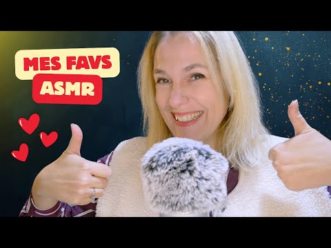 ASMR FR ❤️ Mes FAVS du moment (chuchotement proche micro et des sons sympas)