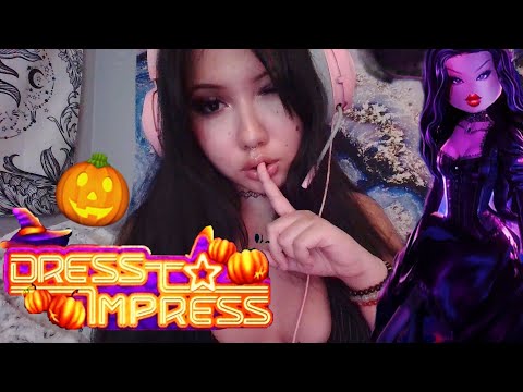 ROBLOX ASMR 🎃 HALLOWEEN DRESS TO IMPRESS UPDATE 🎃