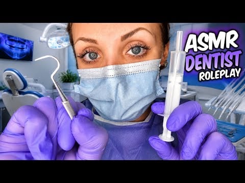 ASMR Dentist Roleplay! 🦷 Cavity Filling (Real Drill Sound)