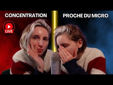 ASMR FR | 🔴 Inaudible Proche du Micro VS Inaudible de Concentration ❗️(qui va gagner ??)