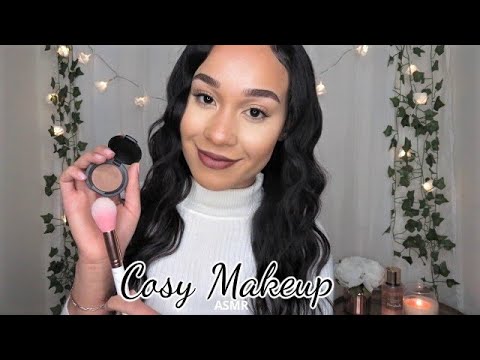 ASMR Doing Your Cosy Autumn Makeup Roleplay (Personal Attention)