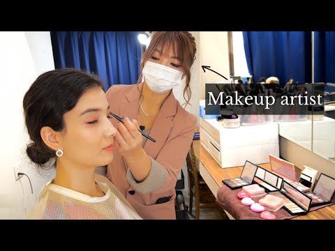 ASMR I went to Makeup salon in Ueno station, Tokyo (Soft Spoken ASMR)