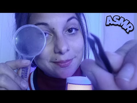 ASMR | Durma enquanto faço sua sobrancelha