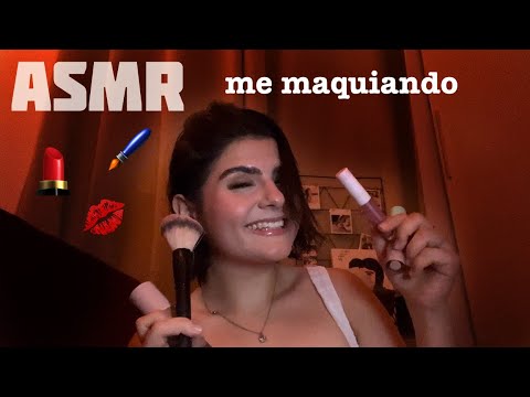 ASMR CASEIRO - ME MAQUIANDO