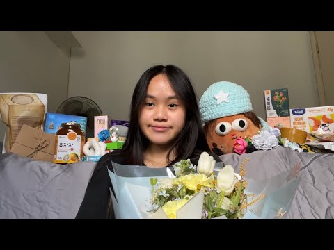 ASMR what I got for my birthday 🎂