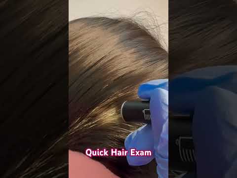 ASMR Quick Hair Exam #asmr #shorts