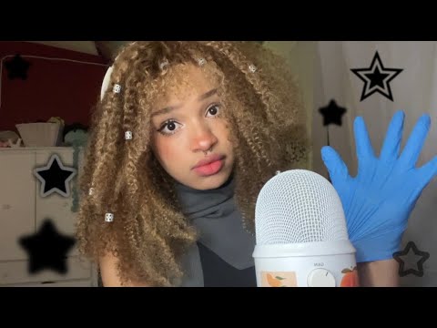 ASMR ⭐️ New! Latex Glove Triggers! Glove Pumping Mic Triggers