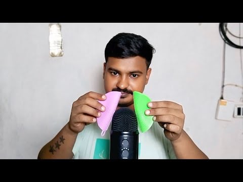 ASMR Microphone Triggers Sounds(Tapping And Scratching)For SLEEP