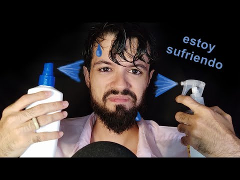 Sonidos de spray pero yo recibo los disparos 💦💨 | ASMR español