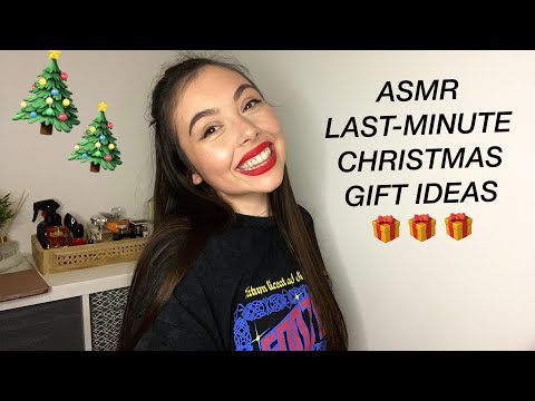 ASMR LAST-MINUTE CHRISTMAS GIFT IDEAS | HOLZKERN, LUSH, THIS WORKS...