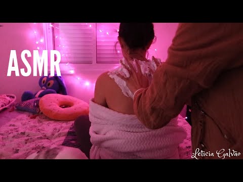 ASMR - MASSAGEM NA SWEET CAROL