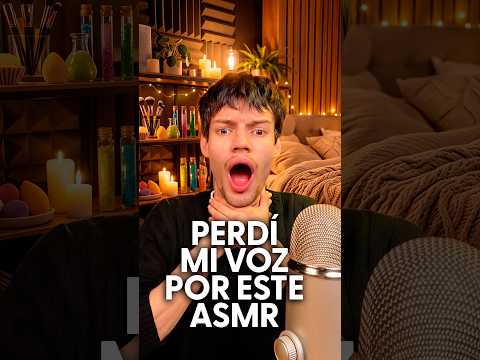 PERDÍ MI VOZ Y ESTO HICE 🫢#ASMR #ASMRShorts #comedia #ASMRRelax #asmrsounds