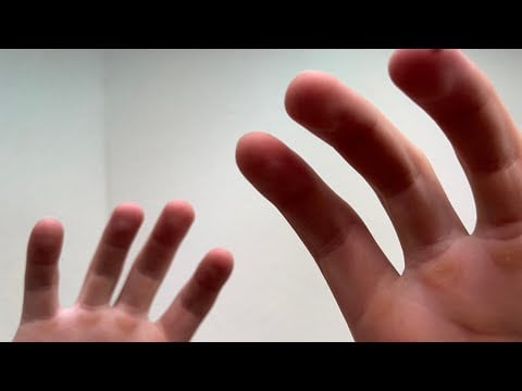 Asmr anticipation camera tapping and scratching