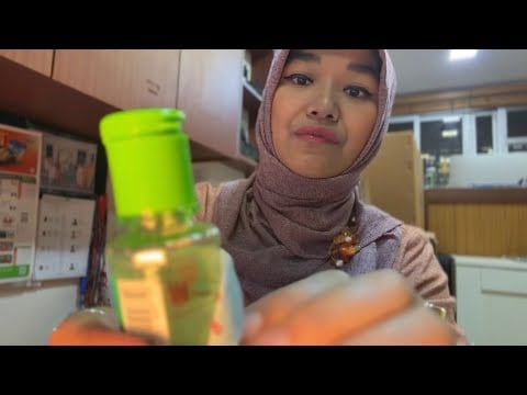 ASMR soft spoken - roleplay watch mom at work ft. minyak kayu putih (Indonesian)