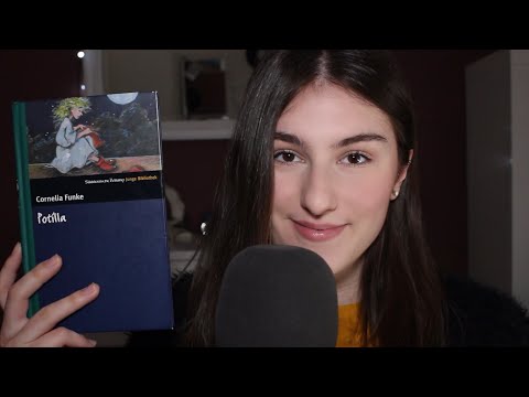 [ASMR] Reading you to sleep // whispering (german/deutsch) 😴📖