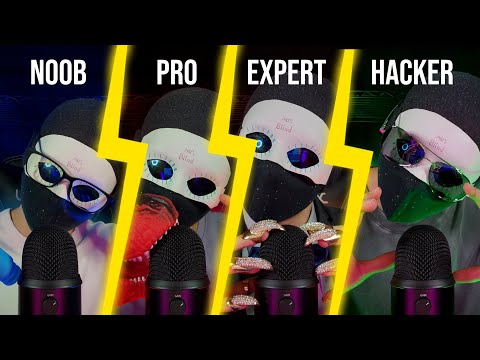 ASMR Noob Vs Pro Vs Expert Vs Hacker