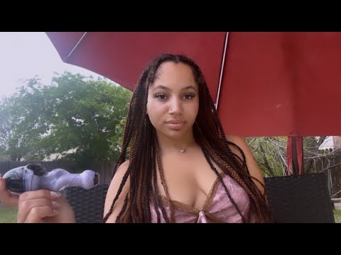 asmr smoking outside with the birds 😌