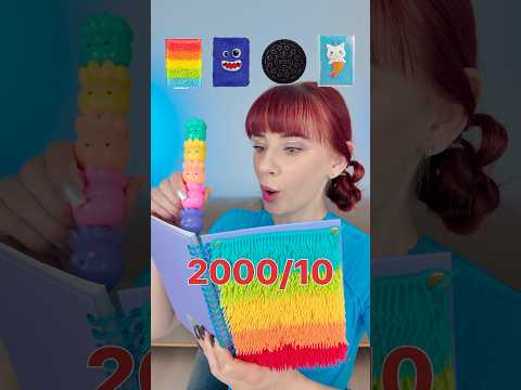 The Weirdest School Supplies #mukbang #funny 📗📘📙