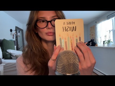ASMR doing your birthday make up (happy birthday Ela !🎉🎀)