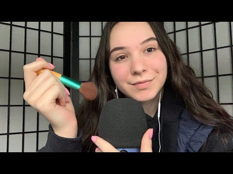 ASMR Foam Mic Cover (Brushing, Scratching, Tapping)