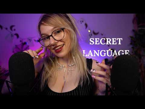 Inaudible Whisper ASMR | A Secret Sleep Language (Visual Triggers)