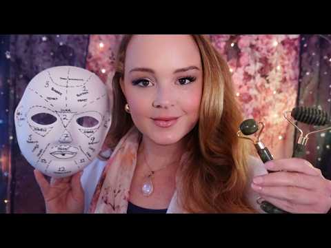 ASMR Detailed Facial Treatment Scalp Massage | Soft Spoken Personal Attention