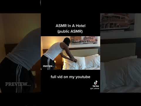 ASMR IN PUBLIC (hotel) #sleep#asmr#asmrsounds