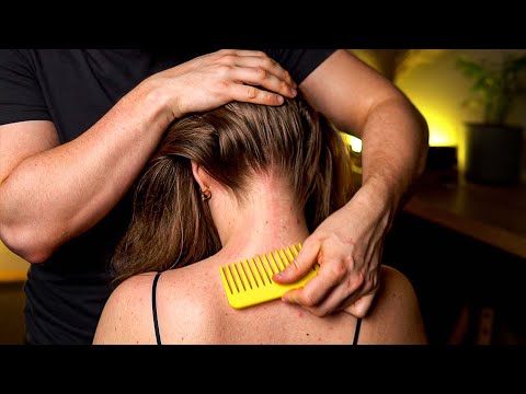 ASMR Scalp & Nape Massage: Drift Into Deep Sleep Therapy (No Talking)