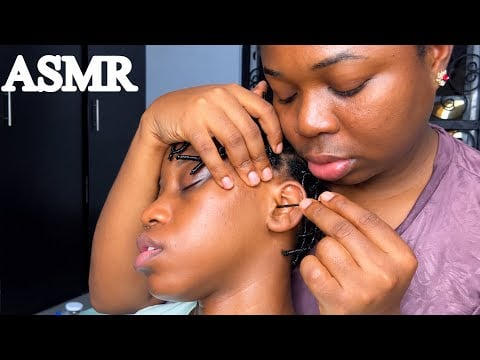 ASMR✨Gentle Bobby pin Ear Cleaning On Deborah 