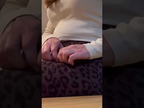 Full Video on my Channel, Fabric scratching