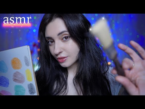 ASMR Eres mi cuadro 🎨 ASMR Spit Painting You