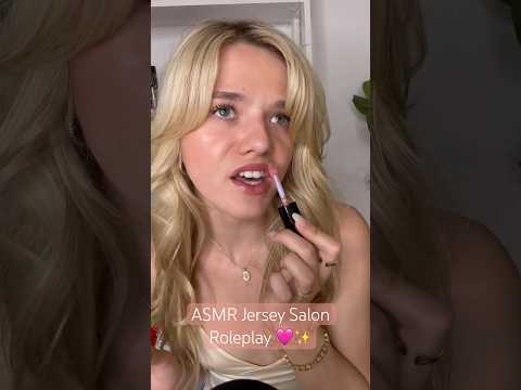 ASMR Jersey Salon Roleplay 🩷✨