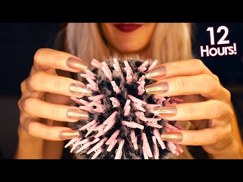 ASMR 12 Hours Unique Head Massage 😴 4k (No Talking)