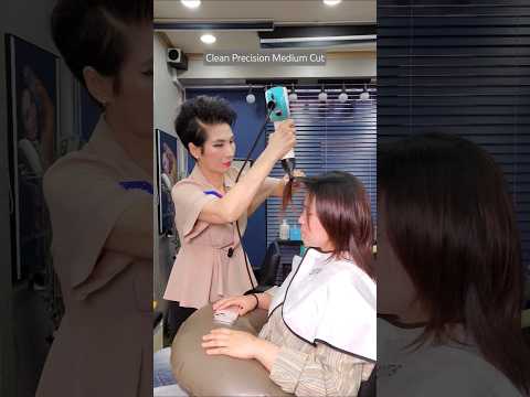 Hair Salon ASMR Calm & Clean Precision Cut for Deep Relaxation