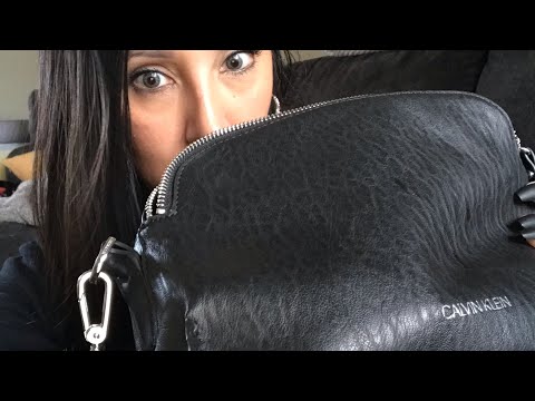 What’s in my bag whispered ASMR