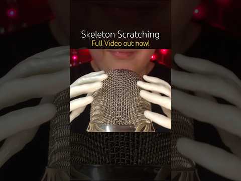 Skeleton Scratching #asmr