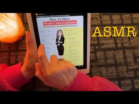 Looking at Cool Guides on the IPad ~ Soft Spoken ASMR