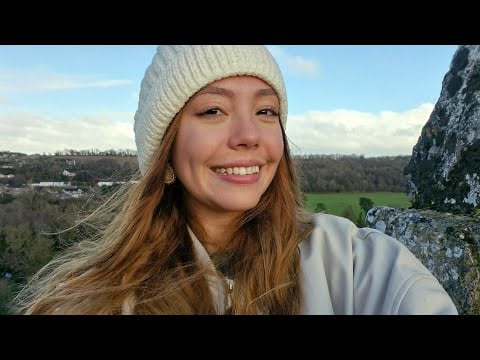 ASMR na Irlanda 🇮🇪 sons de boca, conversas, vlog no castelo, etc