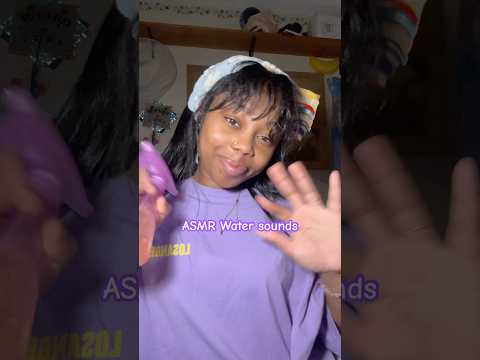 ASMR water sounds for you☺️💜🫶🏽 #asmrwatersounds #asmrsounds #asmrshorts #asmr #relax #tingles