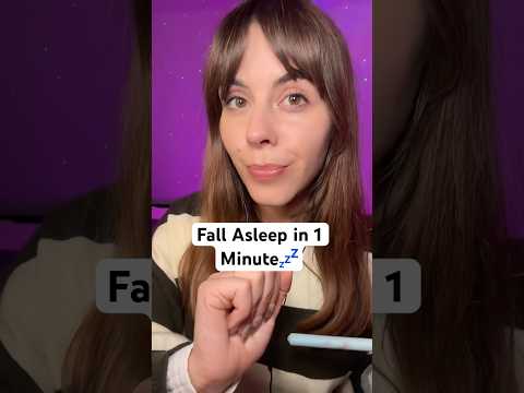 ASMR Fall Asleep in 1 Minute 😴💤 #asmrshorts #asmrsounds #relax #shortsviral #shortsfeed #viral
