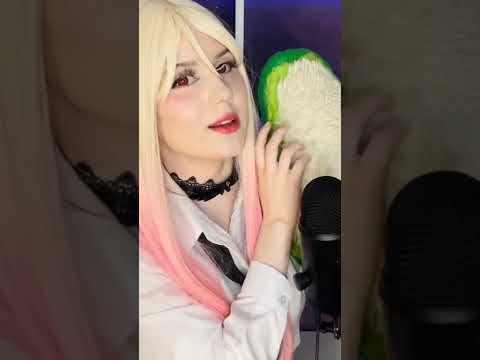 🌙 ASMR anime cosplay Marin Kitagawa 💗 relaxing video (full on my channel)