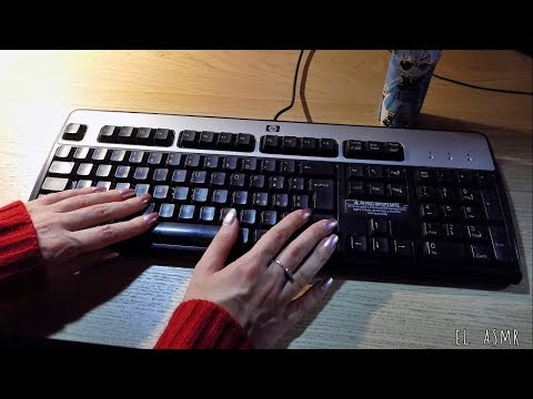 ASMR KEYBOARD SOUNDS, Typing [No talking]