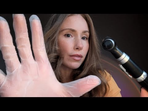 ASMR Doctor Exam Roleplay 🩺 Measuring, Skin Check, Personal Attention for Deep Sleep